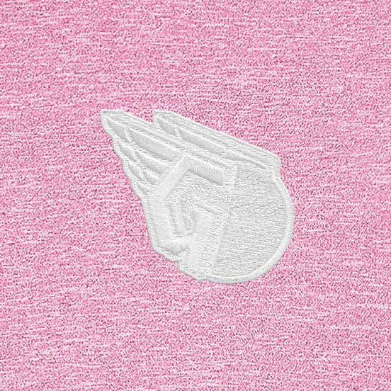 Pink Cleveland Guardians Antigua Hunk Quarter-Zip Top