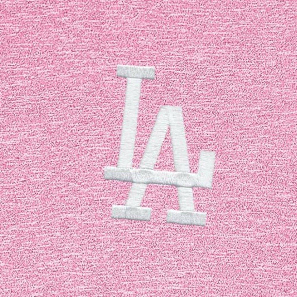 Pink Los Angeles Dodgers Antigua Hunk Quarter-Zip Top