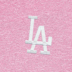 Pink Los Angeles Dodgers Antigua Hunk Quarter-Zip Top