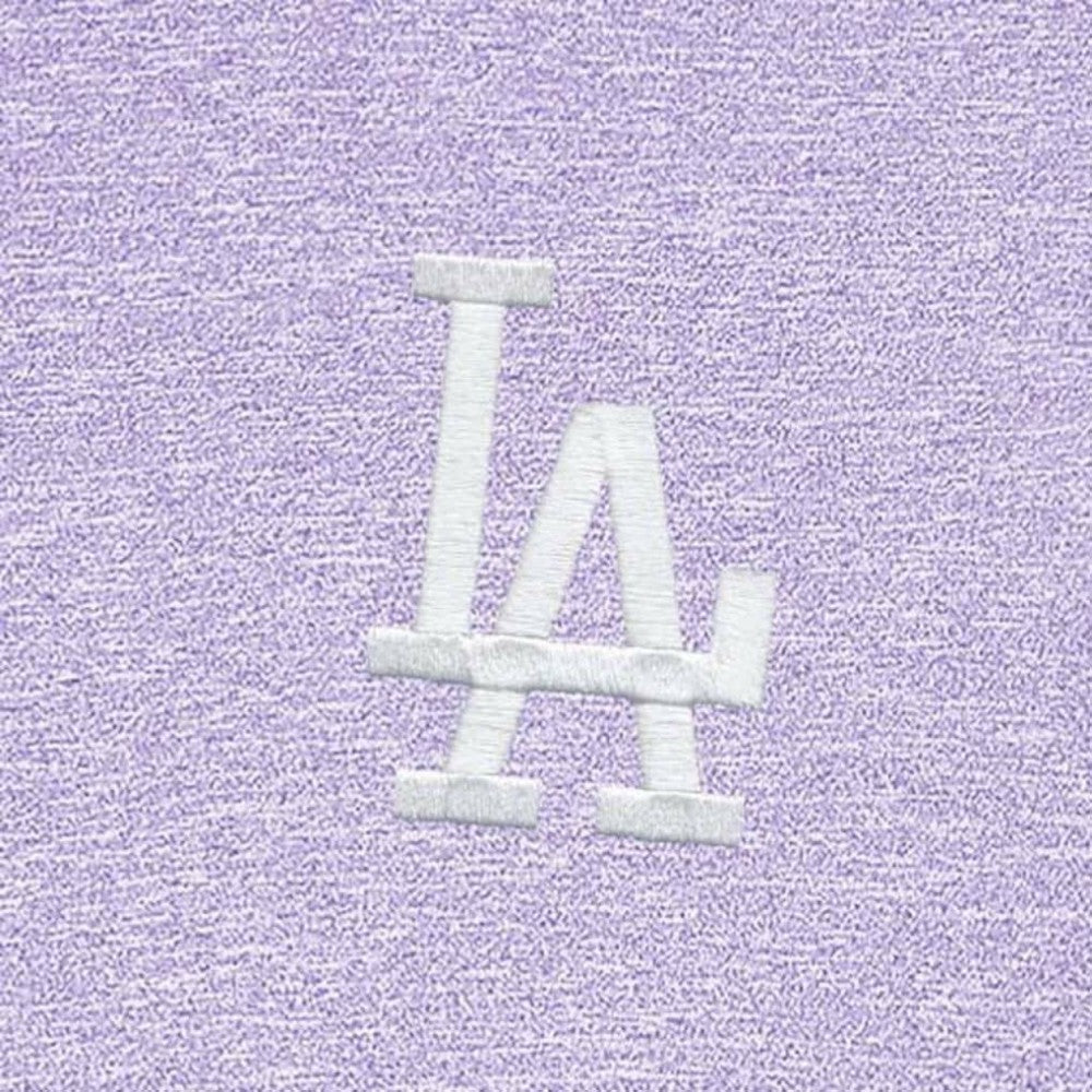 Lavender Los Angeles Dodgers Antigua Hunk Quarter-Zip Top