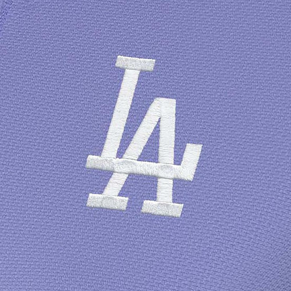 Purple Los Angeles Dodgers Antigua Women's Finish Quarter-Zip Pullover Top