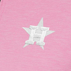 Pink Houston Astros Antigua Women's Mentor Quarter-Zip Pullover Top
