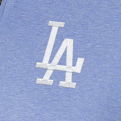 Lavender Los Angeles Dodgers Antigua Women's Mentor Quarter-Zip Pullover Top
