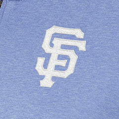 Lavender San Francisco Giants Antigua Women's Mentor Quarter-Zip Pullover Top