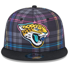 2024 NFL Crucial Catch Plaid 9FIFTY Snapback Hat - Jacksonville Jaguars Hats
