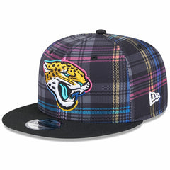 2024 NFL Crucial Catch Plaid 9FIFTY Snapback Hat - Jacksonville Jaguars Hats