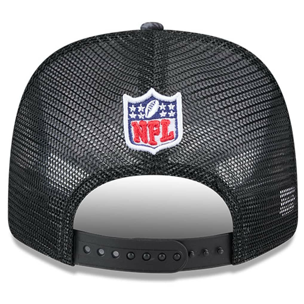 2024 NFL Crucial Catch Plaid 9SEVENTY Trucker Snapback Hat - Jacksonville Jaguars Hats