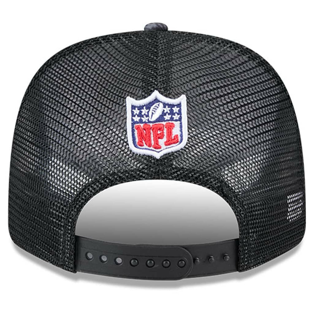 2024 NFL Crucial Catch Plaid 9SEVENTY Trucker Snapback Hat - Jacksonville Jaguars Hats