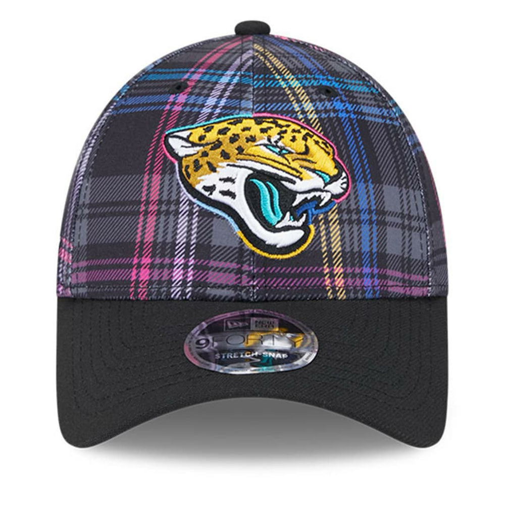 2024 NFL Crucial Catch Plaid 9FORTY Adjustable Hat - Jacksonville Jaguars Hats