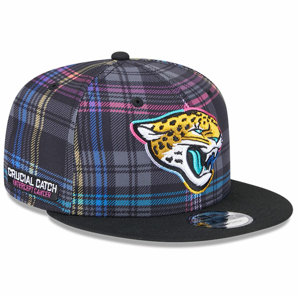 Youth 2024 NFL Crucial Catch 9FIFTY Snapback Hat - Jacksonville Jaguars Hats