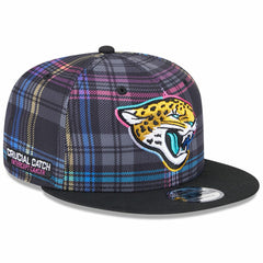 Youth 2024 NFL Crucial Catch 9FIFTY Snapback Hat - Jacksonville Jaguars Hats