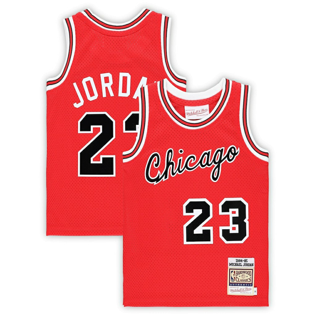 Mitchell & Ness Michael Jordan Chicago Bulls Preschool Hardwood Classics 1984/85 Authentic Swingman Jersey sale