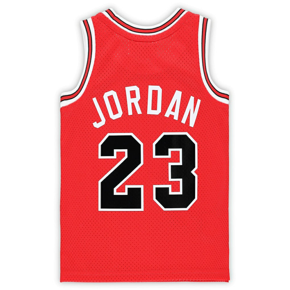 Mitchell & Ness Michael Jordan Chicago Bulls Preschool Hardwood Classics 1984/85 Authentic Swingman Jersey sale