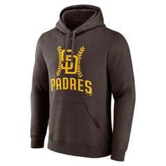 Brown Yu Darvish San Diego Padres Fastball Player Name & Number Pullover Hoodie