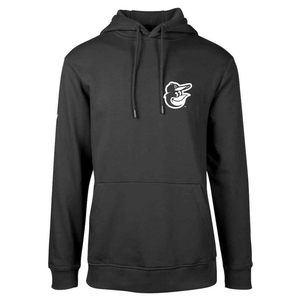 Black Baltimore Orioles Levelwear Podium Vintage Pullover Hoodie