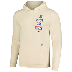 Cream Chicago White Sox Levelwear Base Line Pullover Hoodie