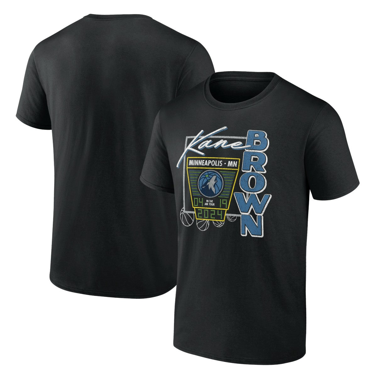 Fanatics Kane Brown x Minnesota Timberwolves T-Shirt
