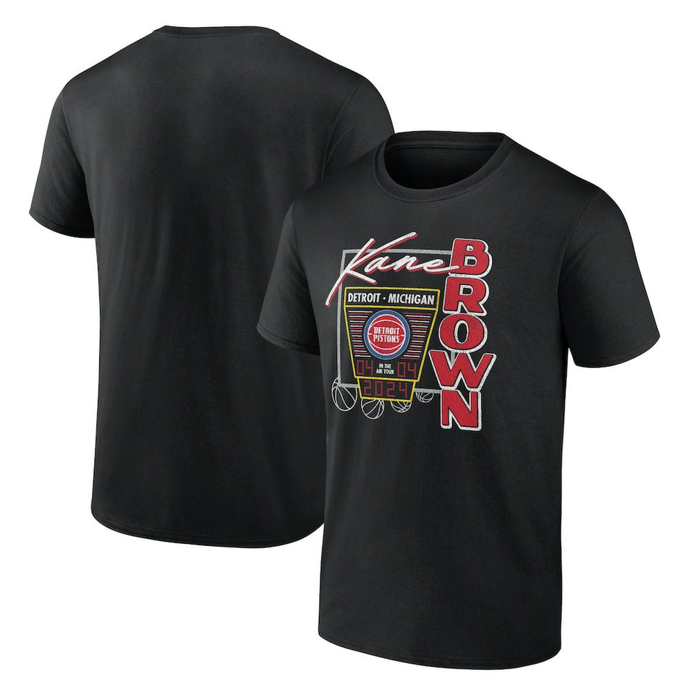 Fanatics Kane Brown x Detroit Pistons T-Shirt sale