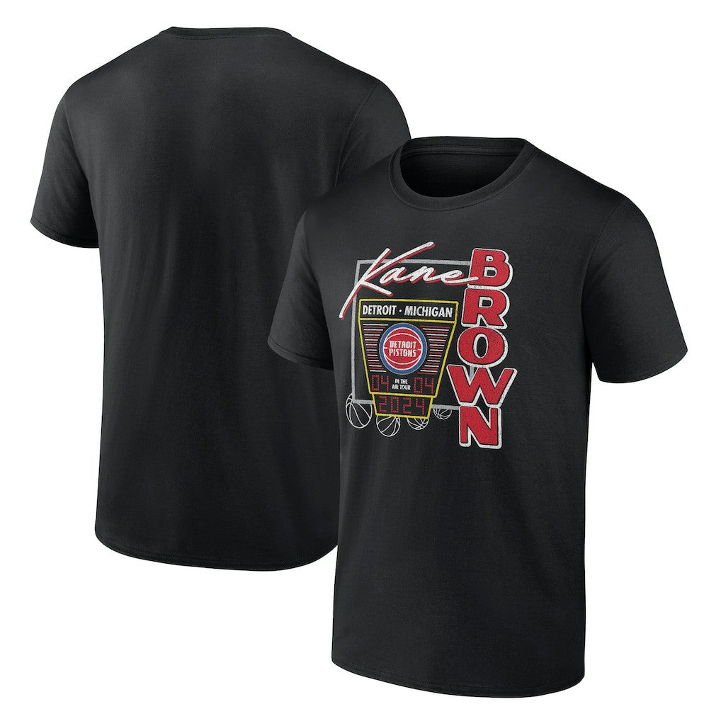 Fanatics Kane Brown x Detroit Pistons T-Shirt sale