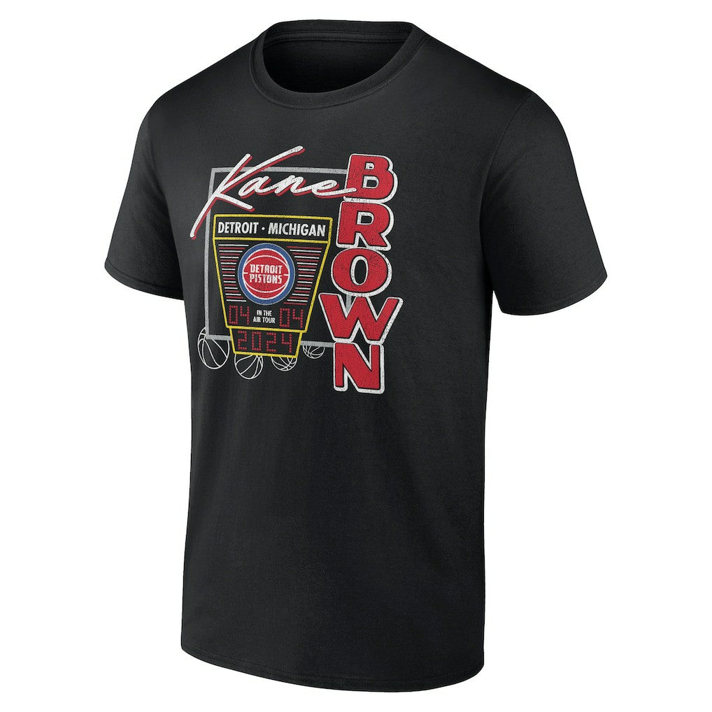Fanatics Kane Brown x Detroit Pistons T-Shirt sale