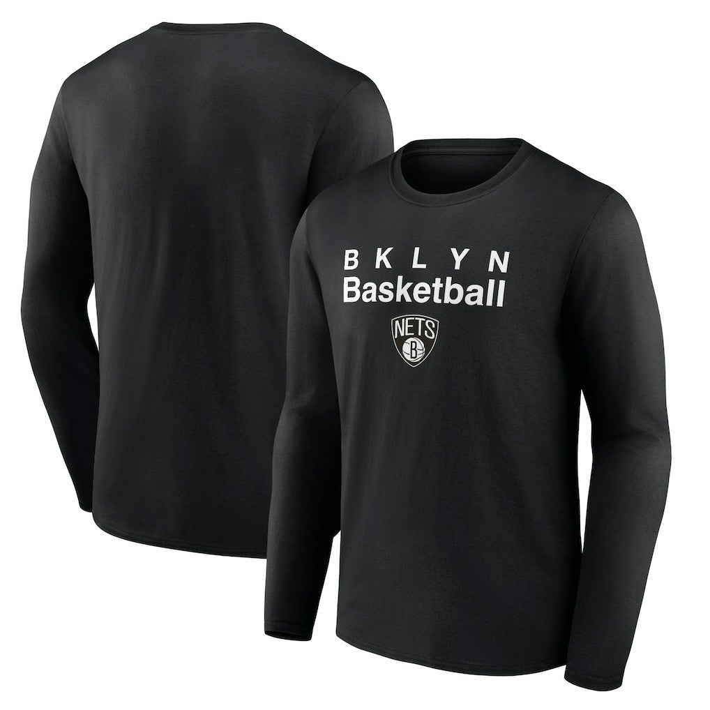 Brooklyn Nets Pick & Roll Coverage Long Sleeve T-Shirt