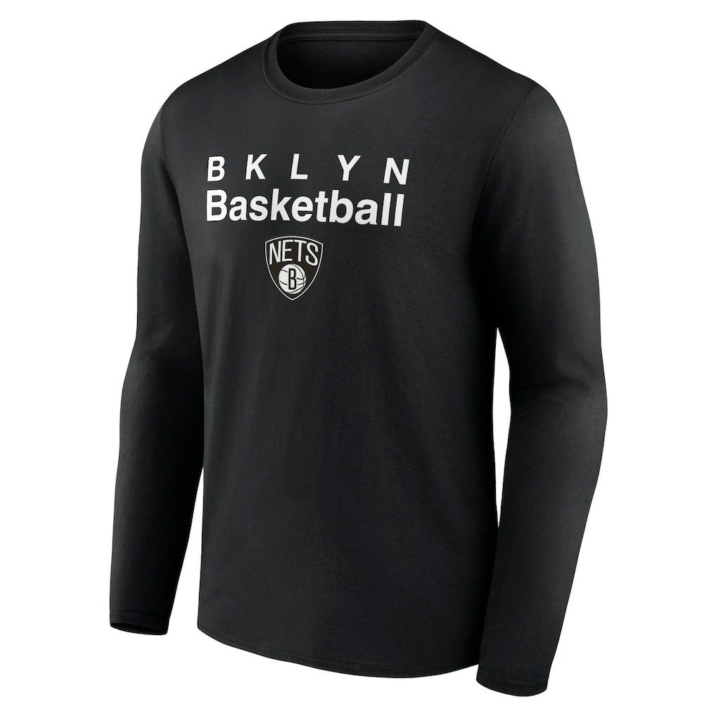 Brooklyn Nets Pick & Roll Coverage Long Sleeve T-Shirt