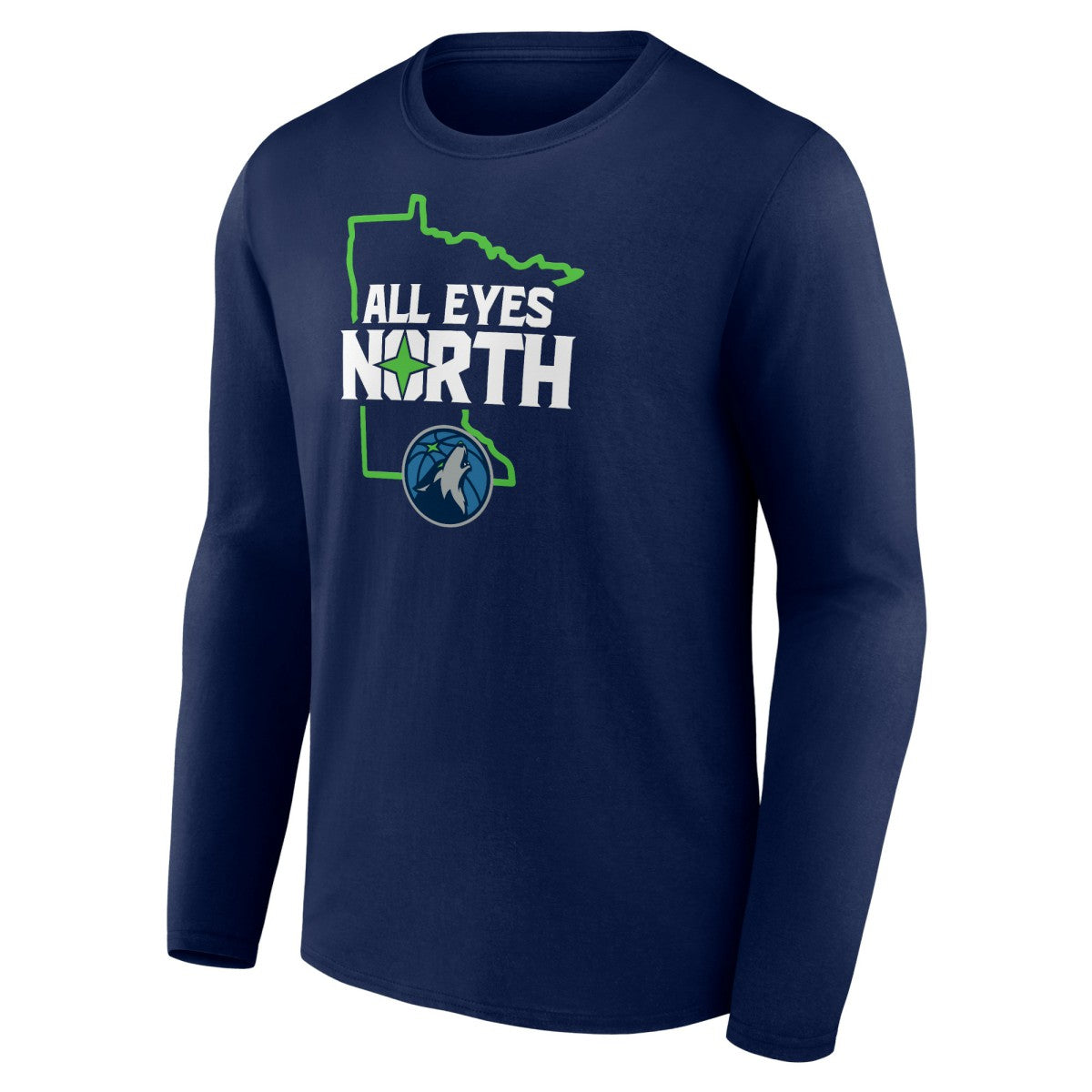 Minnesota Timberwolves Pick & Roll Coverage Long Sleeve T-Shirt