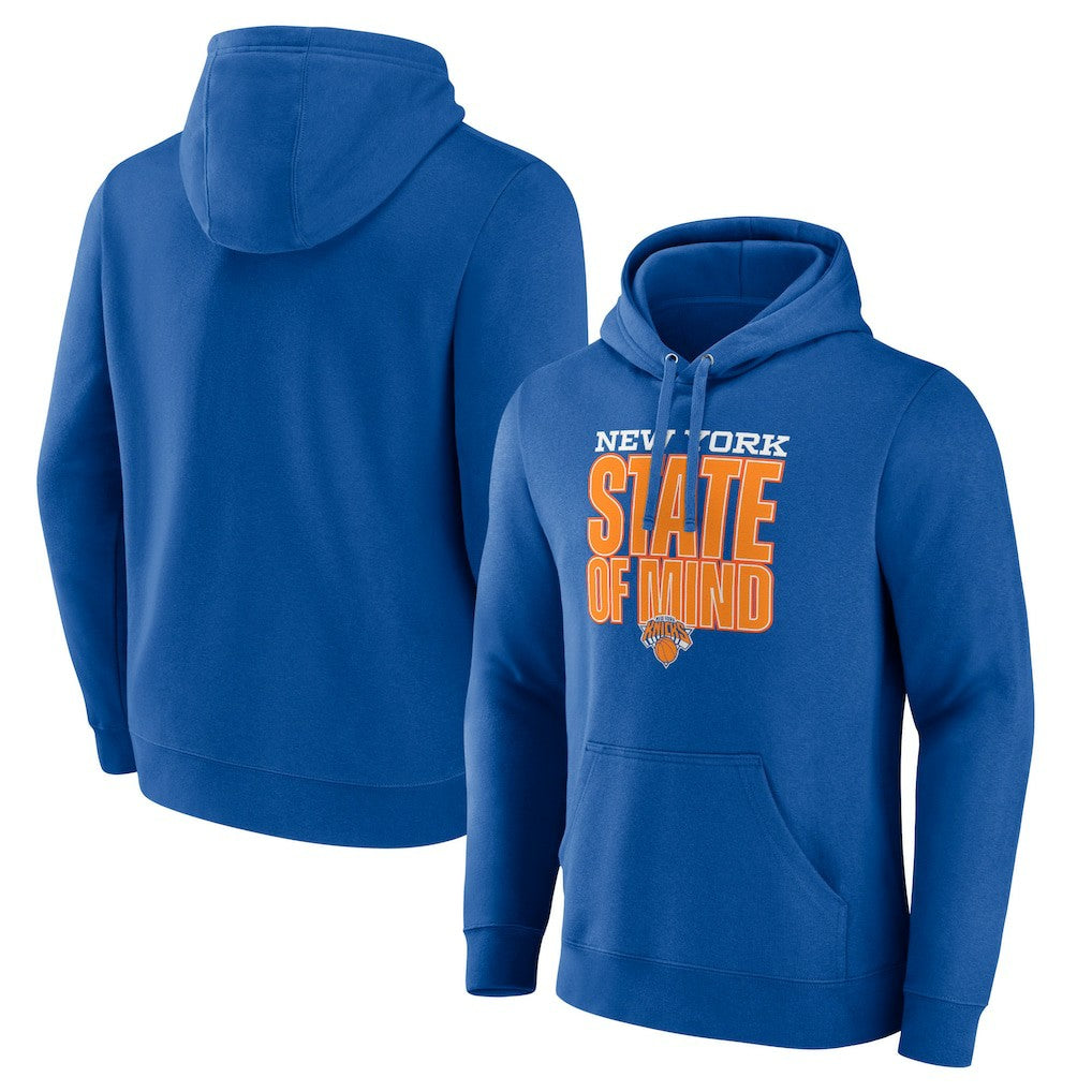 New Era New York Knicks Pick & Roll Coverage Pullover Hoodie