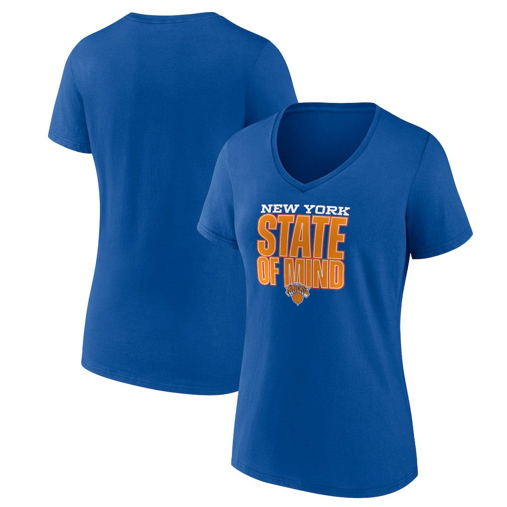 New Era New York Knicks Pick & Roll Coverage V-Neck T-Shirt