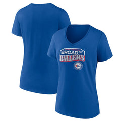 Philadelphia 76ers Pick & Roll Coverage V-Neck T-Shirt