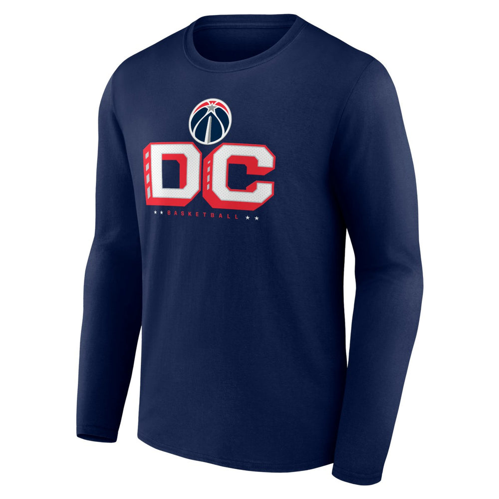 Washington Wizards Pick & Roll Coverage Long Sleeve T-Shirt