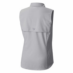 Women's PFG Tamiami Omni-Shade Sleeveless Button-Up Shirt - Houston Texans