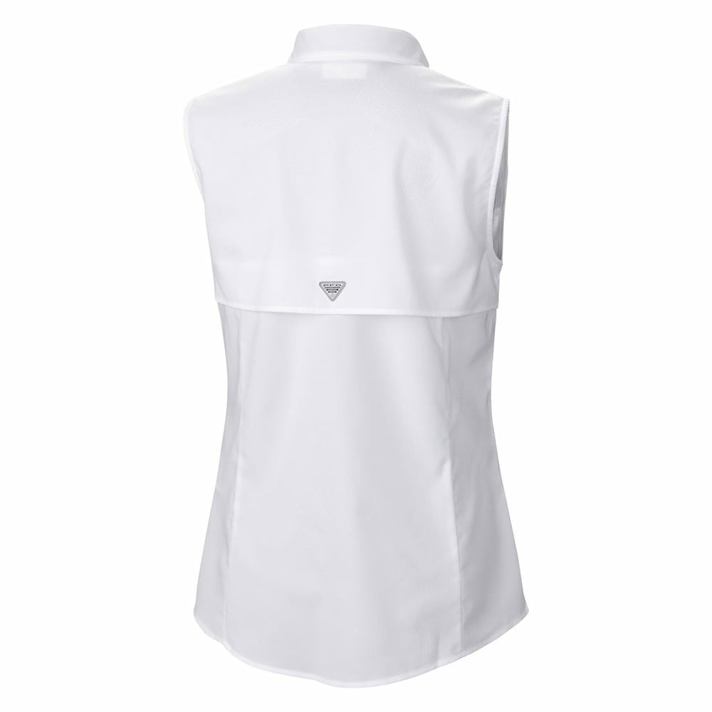 Women's PFG Tamiami Omni-Shade Sleeveless Button-Up Shirt - Pittsburgh Steelers