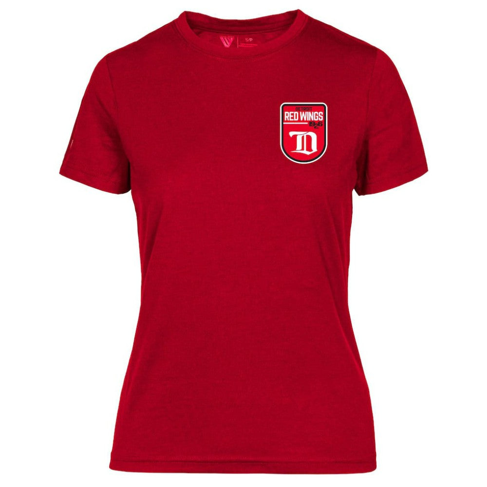 NHL Detroit Red Wings Levelwear Women's Retro Maddox T-Shirt