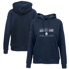 NHL Toronto Maple Leafs Levelwear Women's Retro Adorn Spellout Pullover Hoodie