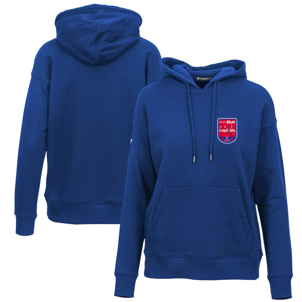 NHL Washington Capitals Levelwear Women's Retro Adorn Pullover Hoodie