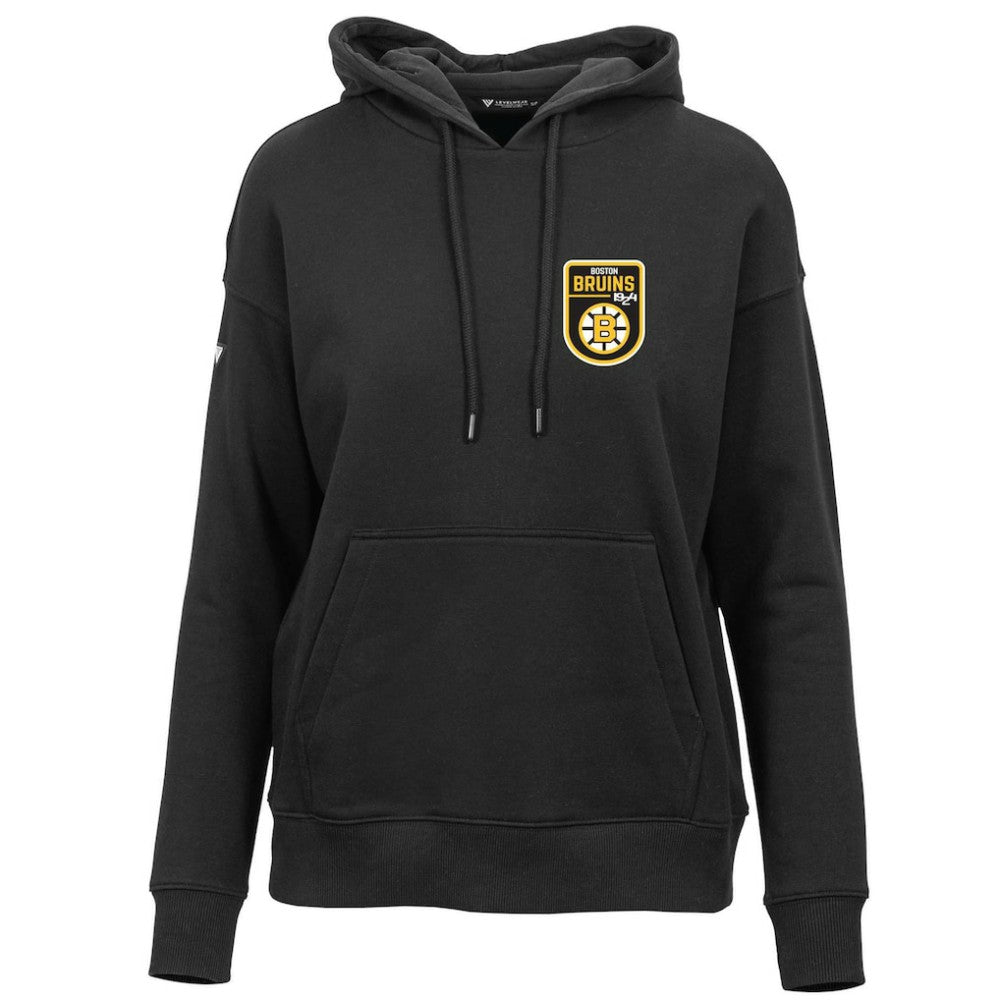 NHL Boston Bruins Levelwear Women's Retro Adorn Pullover Hoodie