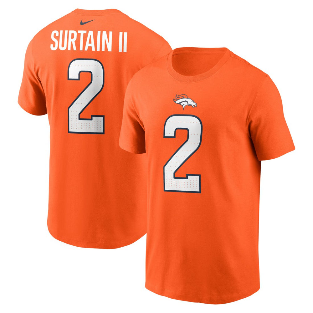Patrick Surtain II  Name & Number T-Shirt - Denver Broncos T-shirts