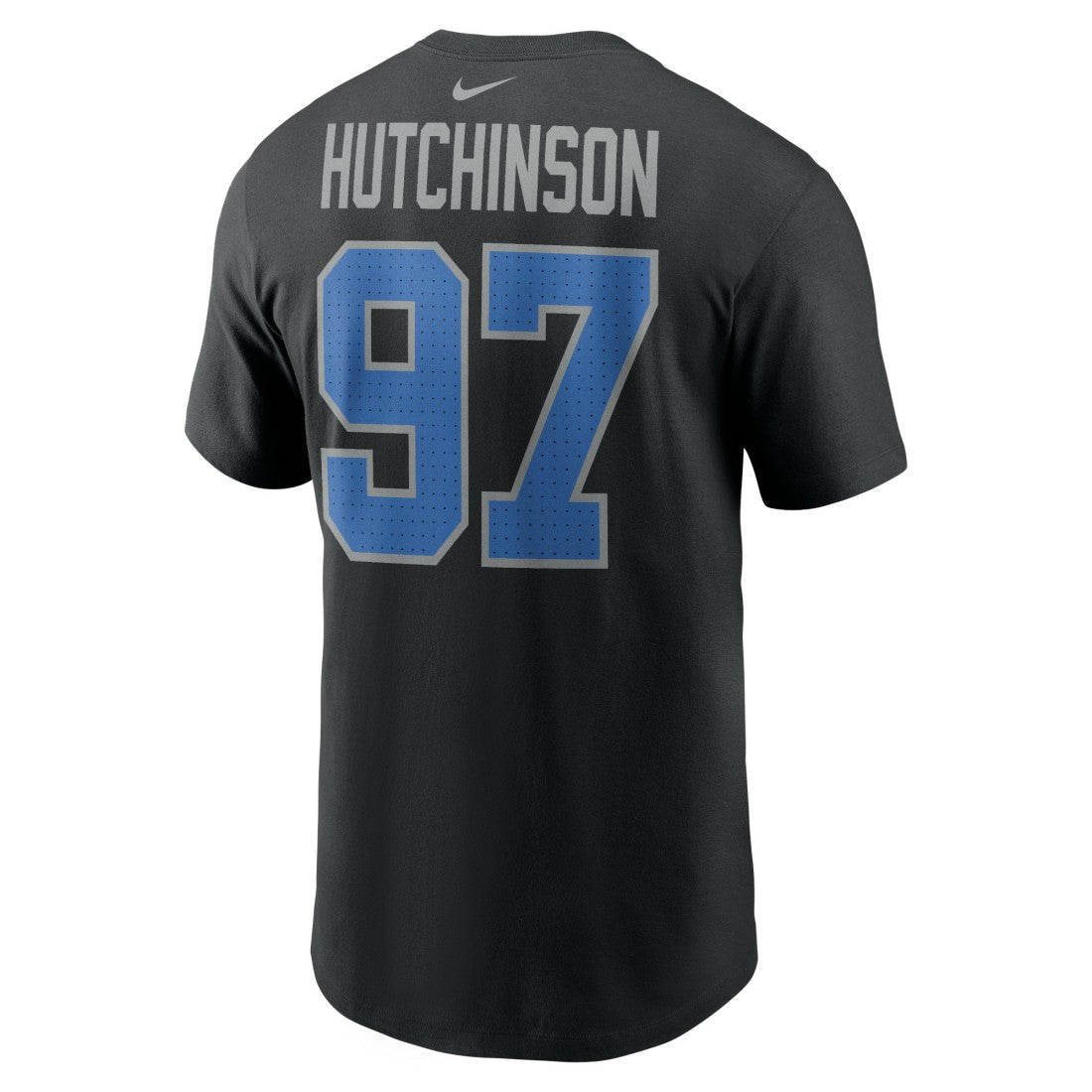 Aidan Hutchinson  Player Name & Number T-Shirt - Detroit Lions T-shirts