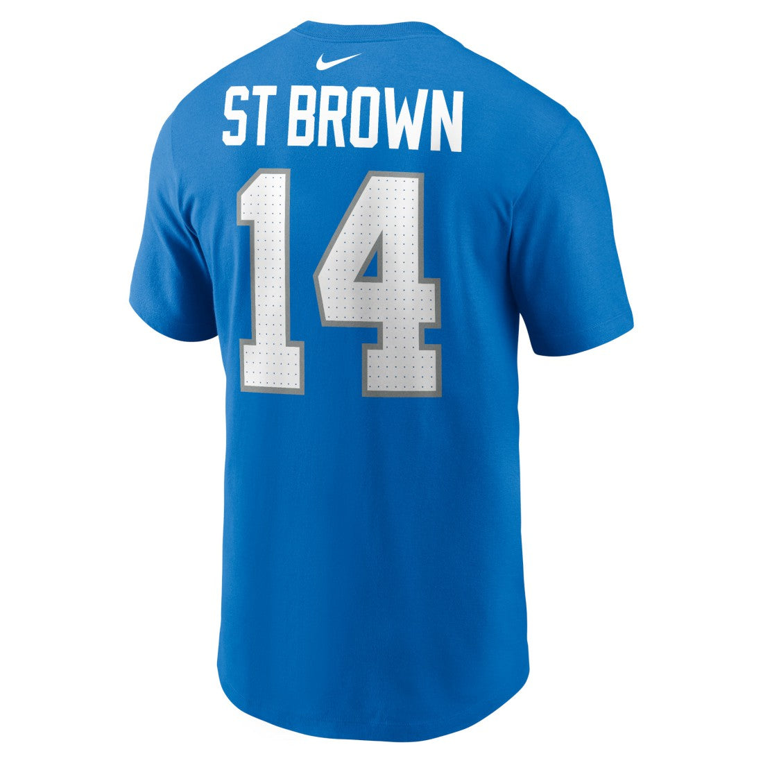 Amon-Ra St. Brown  Name & Number T-Shirt - Detroit Lions T-shirts