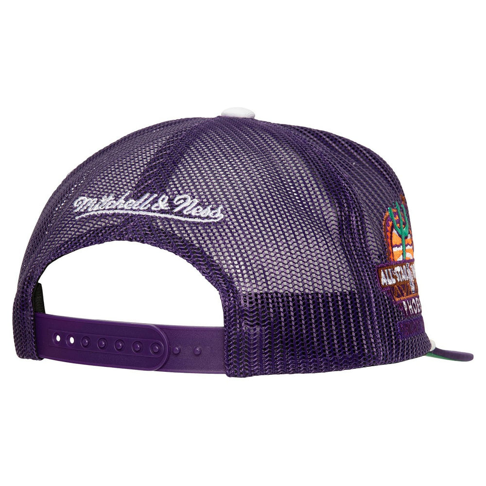Mitchell & Ness Phoenix Suns Roper Meshback Trucker Snapback Hat