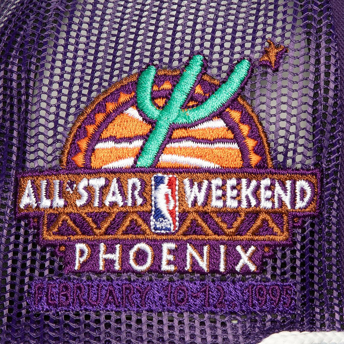 Mitchell & Ness Phoenix Suns Roper Meshback Trucker Snapback Hat