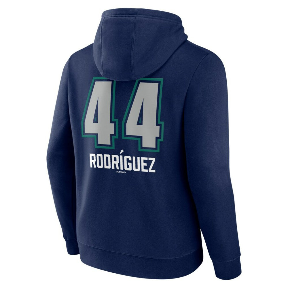 Navy Julio Rodríguez Seattle Mariners Name & Number Fastball Pullover Hoodie
