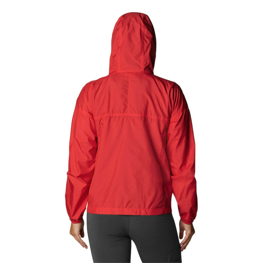 Red Washington Nationals Columbia Women's Flash Challenger Full-Zip Windbreaker Jacket