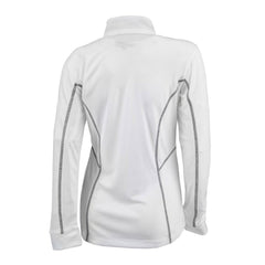 White Athletics Columbia Women's Omni-Wick Shotgun Quarter-Zip Pullover Top