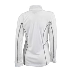 White Cincinnati Reds Columbia Women's Omni-Wick Shotgun Quarter-Zip Pullover Top