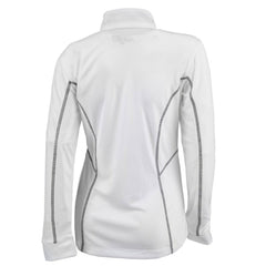 White Tampa Bay Rays Columbia Women's Omni-Wick Shotgun Quarter-Zip Pullover Top