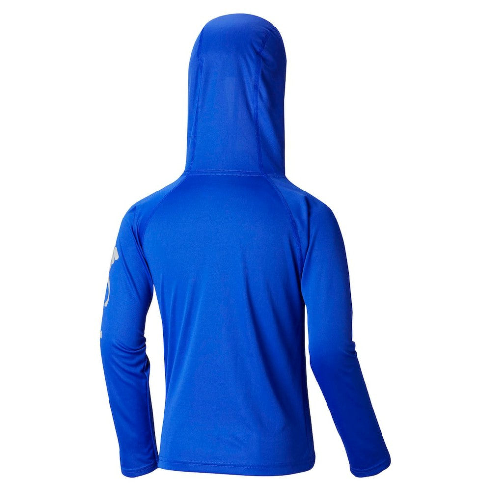 Royal Philadelphia Phillies Columbia Youth Terminal Tackle Long Sleeve Hoodie T-Shirt