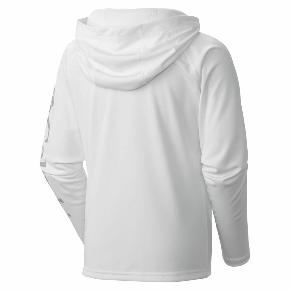 White San Francisco Giants Columbia Youth Terminal Tackle Long Sleeve Hoodie T-Shirt