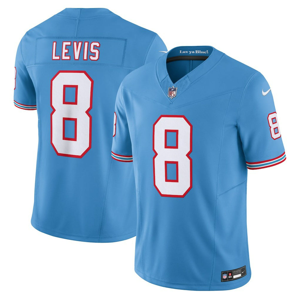 Will Levis  Alternate Oilers Throwback Vapor F.U.S.E. Limited Jersey - Tennessee Titans Jerseys